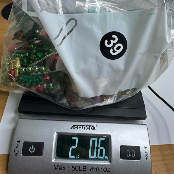 2lbs Christmas Holiday Craft Jewelry for Crafting Repair Wear Art Projects - Picture 8 of 8